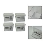 Kit 4 Potes Herméticos Organizadores Alimentos Sabão 370ml