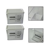 Kit 2 Potes Herméticos Organizadores Alimentos Sabão 370ml