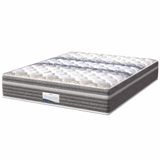 Colchão Casal King Molas Ensacadas Com Pillow Evolution 193x203x32cm Cinza/branco Probel Cinza