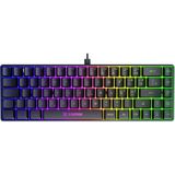 Teclado Gamer Membrana Fortrek Fearless 65 Compact Preto