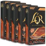 Café Cápsulas Lor Nespresso Caramel Kit Com 50 Cápsulas