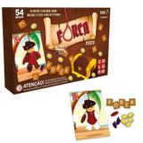 Brinquedo Pedagógico Jogo Tabuleiro Jogo Da Forca Do Pirata