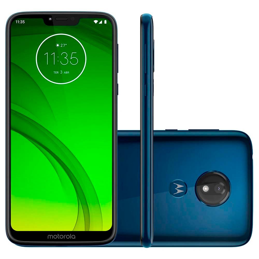 USADO: Smartphone Motorola Xt1955-1 Moto G7 Power 32gb Dual Azul - Excelente