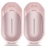 Aquecedores De Mãos Recarregáveis Unihand, Pacote Com 2 Unidades, 6000mah, 20 Horas, Rosa