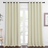 Cortina Blackout Nicetown 260x260cm Poliéster Bege