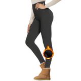 Leggings Nexiepoch, Forradas De Lã, Femininas, Cintura Alta, Inverno