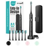 Escova De Dentes Elétrica Coslus Wireless Recarregável 5 Modos