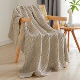 Cobertor Phf 100% Algodão Waffle Weave 150x200cm Simply Taupe