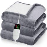 Manta Aquecida Greenoak Electric Throw 127x152cm Misty Grey