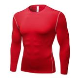 Camisa De Compressão Queerier Masculina De Manga Comprida Athletic Baselayer