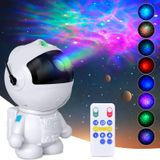 Projetor Galaxy Wskvezza Astronaut Com Nebulosa Starry Night