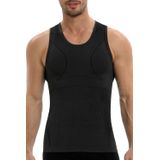 Camisa De Compressão Podfan Gynecomastia Masculina Preta 3gg