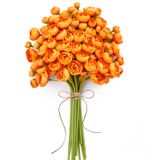 Flores Artificiais Serwalin 18 Peças De Peônias De Ranúnculo 35 Cm