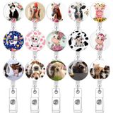 Porta-crachás Retráteis Badge Reels 15 Unidades Tamhoo