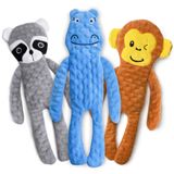 Brinquedos Para Cães Sharlovy No Stuffing Squeaky Crinkle Para Cães Pequenos