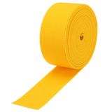 Faixas Elásticas Meccanixity 4cm X 5m Amarelas De Alta Elasticidade