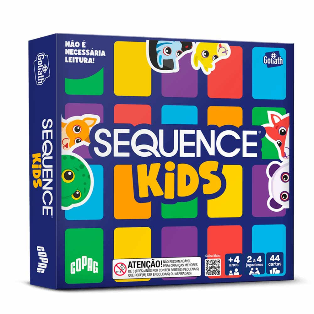 Jogo De Tabuleiro Sequence Kids Copag