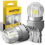 Lâmpadas Led Auxito 7443 Luzes Reversas Brancas 400% Mais Brilhantes X2