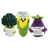 Bonecas Engraçadas De Batata De Crochê Positivas Para Decoração Ezknotify