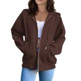 Moletons Cotecram Prime Online Shopping Femininos Plus Size Coffee