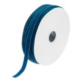 Fita De Veludo Meccanixity 9 Mm X 45 M Verde Floresta
