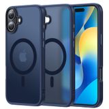 Capa De Telefone Meifigno Projetada Para Iphone 16 Plus Azul Marinho