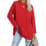 Camisetas Femininas Grandes De Gola Redonda Dianinfa