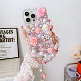 Capa Threesee Para Iphone 16 Pro Max Bling Crystal Rhinestone