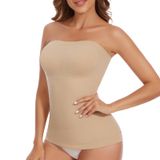 Camisetas Regatas Shapewear Weygur Strapless Tummy Control Para Mulheres
