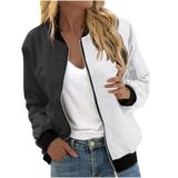 Jaqueta Bomber Cotecram Lightning Deals Feminina Preta Plus Size Gg