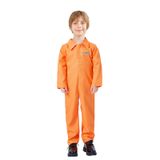 Fantasia Pivanzore Prisoner Macacão Jail Halloween Kids 3-4t
