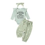 Conjunto De Roupas Tenbre Newborn Infant Girl, Macacão De Malha Canelada