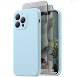 Capa De Telefone Loyal Bee Projetada Para Iphone 13 Pro Max Sky Blue