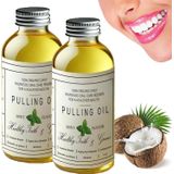 Óleo De Coco Tiliraiy Cocofresha Pulling 120 Ml De Hortelã Orgânica