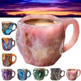 Caneca De Café Yakwlyq Mineral Crystal 2024 Colorida Christmas