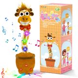 Brinquedo Ayeboovi Que Imita Girafa Falante E Dança Para Crianças