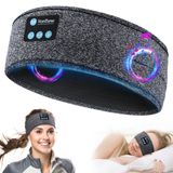 Faixa De Cabeça Bluetooth Sleep Headphones Yontune Grey