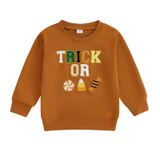 Roupa De Halloween, Duas Abóboras, Moletom Infantil, Menina E Menino, 4-5t