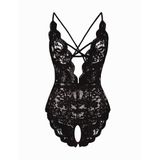 Lingerie One Piece Fem&amp;fata Sexy Lace Teddy, Tamanho S