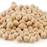 Beads Prometis Natural Bamboo Sustainable Growth 6 Mm 200 Unidades
