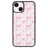 Capa De Telefone Guaydoyim Aesthetic Pink Ribbons Bow Tie Iphone Xr