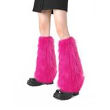 Capas De Botas Peludas Para Mulheres Para Aquecedores De Pernas Felpudas De Pele Sintética
