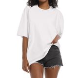 Camiseta Feminina Snowelve Cstx, Pesada, De Algodão, Branca