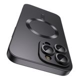 Capa De Telefone Lekevo Magnetic Para Iphone 14 Pro Max Preta