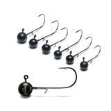 Pacote Com 5 Cabeças De Gabarito De Pesca Nako 200% Sensitive Tungsten