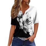 Blusas Cotecram Para O Verão De 2024, Modernas, Manga Curta, Decote Em V, Mulheres