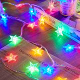 Star String Lights Minetom 17 Pés 50 Led Operado Por Bateria