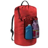 Mochila De Roupa Suja Catotel Em Tecido Oxford Vermelho Grande