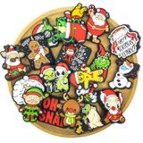 Silicone Focal Beads Scyagolila, Tema De Natal, 19 Unidades
