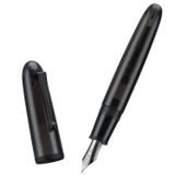 Caneta-tinteiro Jinhao 9019 Dadao Series Acrílico Preto Transparente